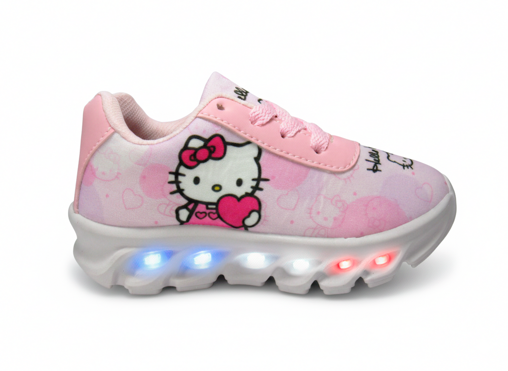 Tênis LED Infantil Hello Kitty