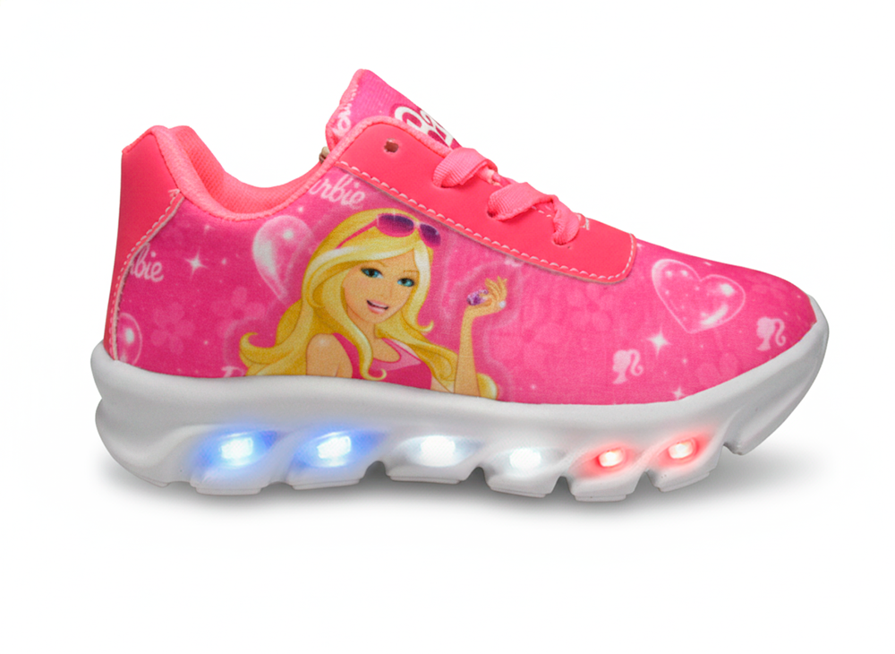Tênis LED Infantil Barbie