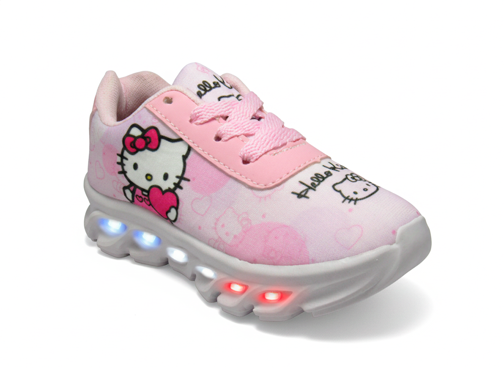 Tênis LED Infantil Hello Kitty